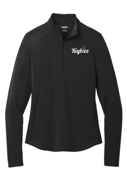 RighTee Golf Ladies 1/4 Zip